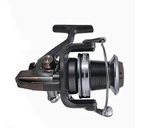 Carretes de Pesca NUZAMAS HQ9000: 13 + 1 rodamientos de Bolas, carretes de Giro livianos y Lisos, Arrastre máximo de 18 kg, Sal, Pesca en Agua Dulce, recuperación de la Mano Derecha e Izquierda