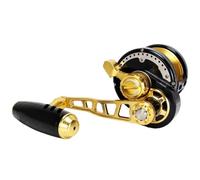 Carretes De Pesca Surfcasting Carrete Jigging Todo Metal Arrastre Máximo 35kg 11BB Tambor Alarma Aleación Completo Pesca Trolling(Black Right Hand,5000)