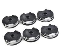 Carretes de repuesto for cortadora de césped Parkside PRTA 20-Li A1 B2 C3-6, paquete de 2 hilos for cortadora de hilo inalámbrica(6PCS)
