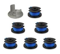 Carretes de repuesto para cable de alimentación automático Ryobi de 1,65 mm (0,065") con tapas, para