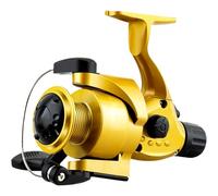 Carretes De Spinner | Reversible Ligero Ultra Suave,con Carrete Metálico | para Trucha Agua Salada Agua Dulce Orilla Muelle Río Arroyo Estanque Lago Trucha Salada