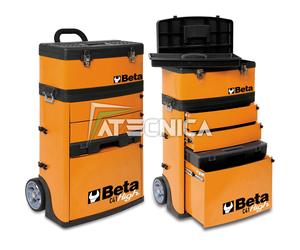 Carretilla Camión beta tools C41H O Cómoda Portautensiílios A 2 Módulos Naranja