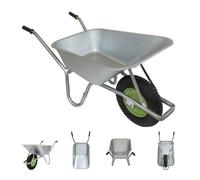 Carretilla Carro de Jardín Mano 250KG 100l para Transporte Hofkarre