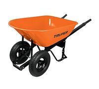 Carretilla con doble llanta neumática - 120 l