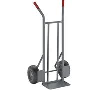 Carretilla de acero para sacos eurokraft basic, con 2 tirantes verticales, carga máx. 150 kg