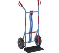 Carretilla de acero para sacos eurokraft pro, modelo: carretilla para rodar y para llevar