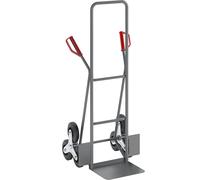 Carretilla de acero para transporte de sacos por escaleras eurokraft basic, A x P de la pala 350 x 240 mm
