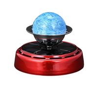 Carretilla de aire solar, Recolector de aire de coche giratorio solar, Perfume de automóviles solares con diseño de planeta colorido giratorio, Difusores de perfume automotriz para hombres, mujeres