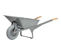 Carretilla de hierro angular K1 MATADOR, con ruedas a prueba de pinchazos