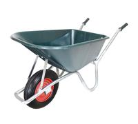 Carretilla de Jardín para Transporte 250KG 100 Litros Mano Galvanizado