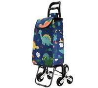 Carretilla de Mano Plegable Bolsa de Compras Plegable Ligera con Ruedas Carrito pequeño for Subir escaleras Camión Apto para escaleras.(Green)