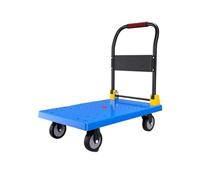 Carretilla de mano plegable multifuncional portátil para uso doméstico fácil, camión de mano resistente para transportar y almacenar cargas, diseño plegable para un almacenamiento cómodo.