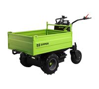 Carretilla eléctrica 1000W 48V 600kg volquete hidráulico Zipper ZI-ED600