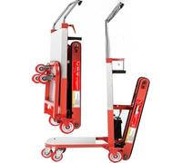 Carretilla eléctrica plegable para escalera, 48 V, 84 Ah, solución de movimiento fácil de transportar para uso doméstico, robusta plataforma para subir escaleras para mayor comodidad