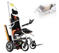 Carretilla Eléctrica Plegable para Subir Escaleras,con Estructura De Aleación De Aluminio.Se Pliega Y Cabe En El Maletero De Un Vehículo.para Pacientes Ancianos O Discapacitados. Electric Version