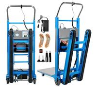 Carretilla Electrica Sube Escaleras, Carretilla Eléctrica para Subir Escaleras con Carga De 400 Kg De 1200 W Eléctrica Portátil Mover Muebles Equipos Pesados Materiales