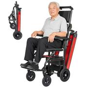 Carretilla Eléctrica Sube Escaleras,Silla De Ruedas Eléctrica,Carretilla De Mano Eléctrica Para Escaleras,Capacidad De Carga 250 Kg/551 Lbs,Incluye Batería De 13 Ah A