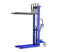 Carretilla elevadora Pallit LIFT-M | 1600 mm de altura de elevación | 1000 kg de capacidad de carga | Ruedas PU | Apilador manual | Apilador | Transpaleta
