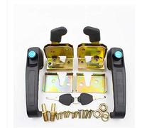 Carretilla elevadora cerradura carretilla elevadora cargador ingeniería accesorios vehículo 502 puerta cerradura eléctrica triciclo puerta cerradura uno abrir dos (Color : E)