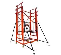 Carretilla elevadora eléctrica totalmente automática con plataforma hidráulica para soluciones de logística y manejo de materiales en interiores y exteriores