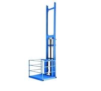 Carretilla elevadora hidráulica eléctrica de 80 x 100 cm, plataforma de elevación Du C, 8 m, cabrestante eléctrico ideal para manipulación y carga de materiales