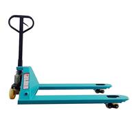 Carretilla elevadora hidráulica manual de alta capacidad con ruedas de nailon, carro de transporte de alta capacidad para almacén y uso en construcción