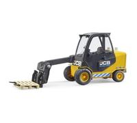 Carretilla elevadora telescópica y transpaleta JCB
