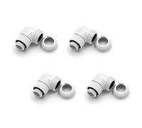 Carretilla G1/4 "a 12 mm Rotatorio (Multi-Link), 90 °, Color blanco, 4-Pack