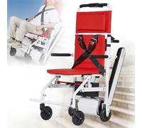 Carretilla Mano Escaladora EléCtrica Silla salvaescaleras eléctrica con chasis de orugas, silla salvaescaleras eléctrica, silla salvaescaleras portátil plegable, silla de ruedas, para person