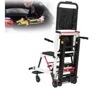 Carretilla Mano Escaladora EléCtrica Silla salvaescaleras para personas mayores, silla salvaescaleras eléctrica de mano, ayuda de movilidad para escaleras, para subir y bajar escaleras, 13 A