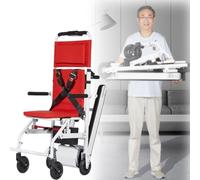 Carretilla Mano Escaladora EléCtrica Sillas de ruedas eléctricas para personas mayores, salvaescaleras eléctricos, sillas de ruedas con orugas para escaleras, sillas salvaescaleras ligeras,