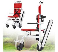 Carretilla Mano Escaladora EléCtrica Sube escaleras eléctrico con carretilla, silla salvaescaleras portátil plegable, salvaescaleras para personas mayores, motor sin escobillas de 250 W, bat