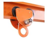 Carretilla Manual Con Viga De Empuje, Carretilla Manual De Acero, Capacidad De 1 A 3 Toneladas (2200 A 6600 Libras), Ancho De Brida Ajustable De 2,5 A 5,5 Pulgadas(2ton/4400lbs)