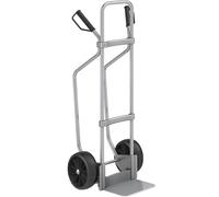 Carretilla para sacos con listones de deslizamiento, galvanizada eurokraft pro, A x P de la pala 280 x 250 mm, galvanizada