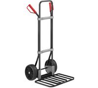 Carretilla para sacos, negra eurokraft pro, A x P de la pala para paquetes 430 x 450 mm, negra