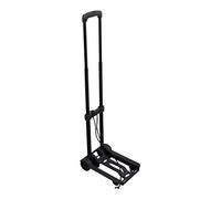 Carretilla plegable 40 Kg / 88 lbs 2 ruedas negro Carrito carga