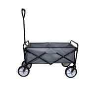 Carretilla Plegable Gris con Funda Impermeable