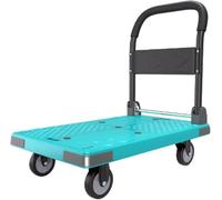 Carretilla Plegable HeavyDu con Ruedas giratorias - Carro de Plataforma Portab para Oficina y almacén - Solución Versati EasyMove para Cargas Pesadas