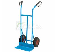 Carretilla Portaequipajes Fervi C1102 Carro Portadora Reforzado de Goma
