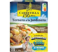 Carretilla ternera a la jardinera bandeja 300 gr