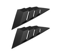 Carrfan Persianas de la Ventana Trasera del Automóvil Persianas de la Ventana Trasera del Lado Tuyere Rejillas de Ventilación para Ford Focus ST RS MK3