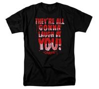 Carrie Laugh At You T Shirt Horror Movie Retro Scary tee Black XXL