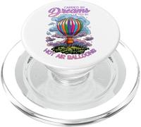 Carried by Dreams Lifted by Hot Air Balloons PopSockets PopGrip para MagSafe