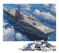 Carrier 99 at Sea - Rompecabezas de 1000 Piezas para Adolescentes, Regalos, Rompecabezas de Madera para Adultos, Juegos educativos para el hogar, Juguetes de Bricolaje, 1000 Piezas (75 x 50 cm)