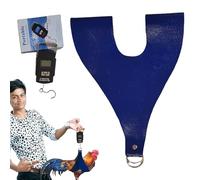 Carrier Bag - High Accuracy Mechanical Scale with Carrying Strap, Measures Poultry Weight for Farm and Kitchen Use, Hangable Sling for Easy Handling, Compact and Convenient Design