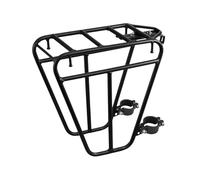 Carrier de equipaje en bicicleta - cesta de bicicleta | Soporte de baño en la parte delantera | TOUR-BAGGAGE | Carrier de equipaje delantero de bicicleta estable | para bicicleta