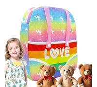 Carrier de mochila de muñeca - portador de ataque y trasero, soporte de muñeca ajustable | Divertidos accesorios de babydoll, bolsa de almacenamiento conveniente, portadores versátiles para muñecas