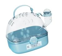 Carrier de mochila de pájaros - Pájaros de bolsas de pájaros | Bolsa de viaje de portador de pájaros pequeños | Perrera ventilada con botella de agua de mano para pequeños pasos de raza gatito hurón d