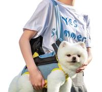 Carrier de Mochila para Mascotas - Sacos de Viaje Ajustables para Perros | de Gato Suave, Saco de pañales de Cachorros portátiles, Paquete compañero de Senderismo, Bolsa de Hombro para Mascotas p