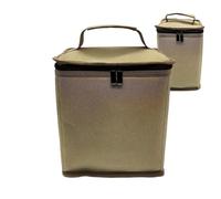 Carrier de - Titular de dardo portátil Premium, Bolsa de Almacenamiento de Viaje | Organizador Compacto con Cremallera, Punta de Acero Ajustable y Dardos de Punta Suave, Ideal, Caqui, Se